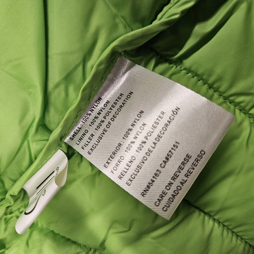 Men's or Women's Seattle Seahawks Puffy Vest Jacket Sz Large Lightly padded - Picture 7 of 7